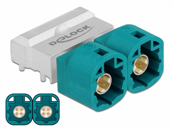 HSD Z Stecker 2 x PCB, Delock® [90356]